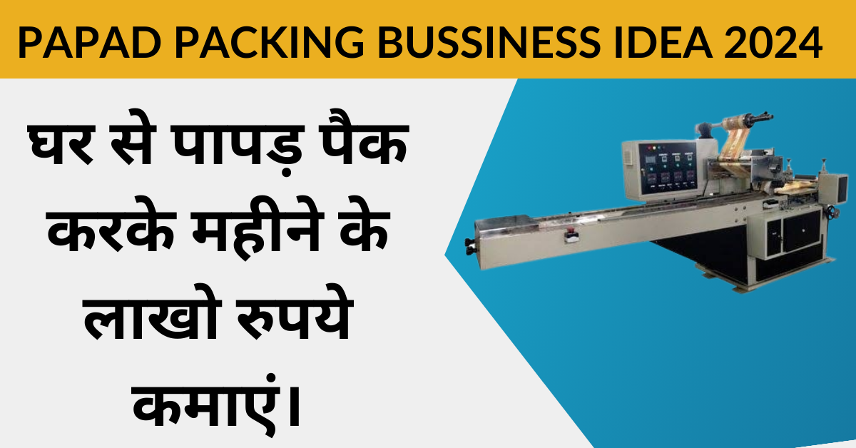 PAPAD PACKING BUSSINESS IDEA 2024